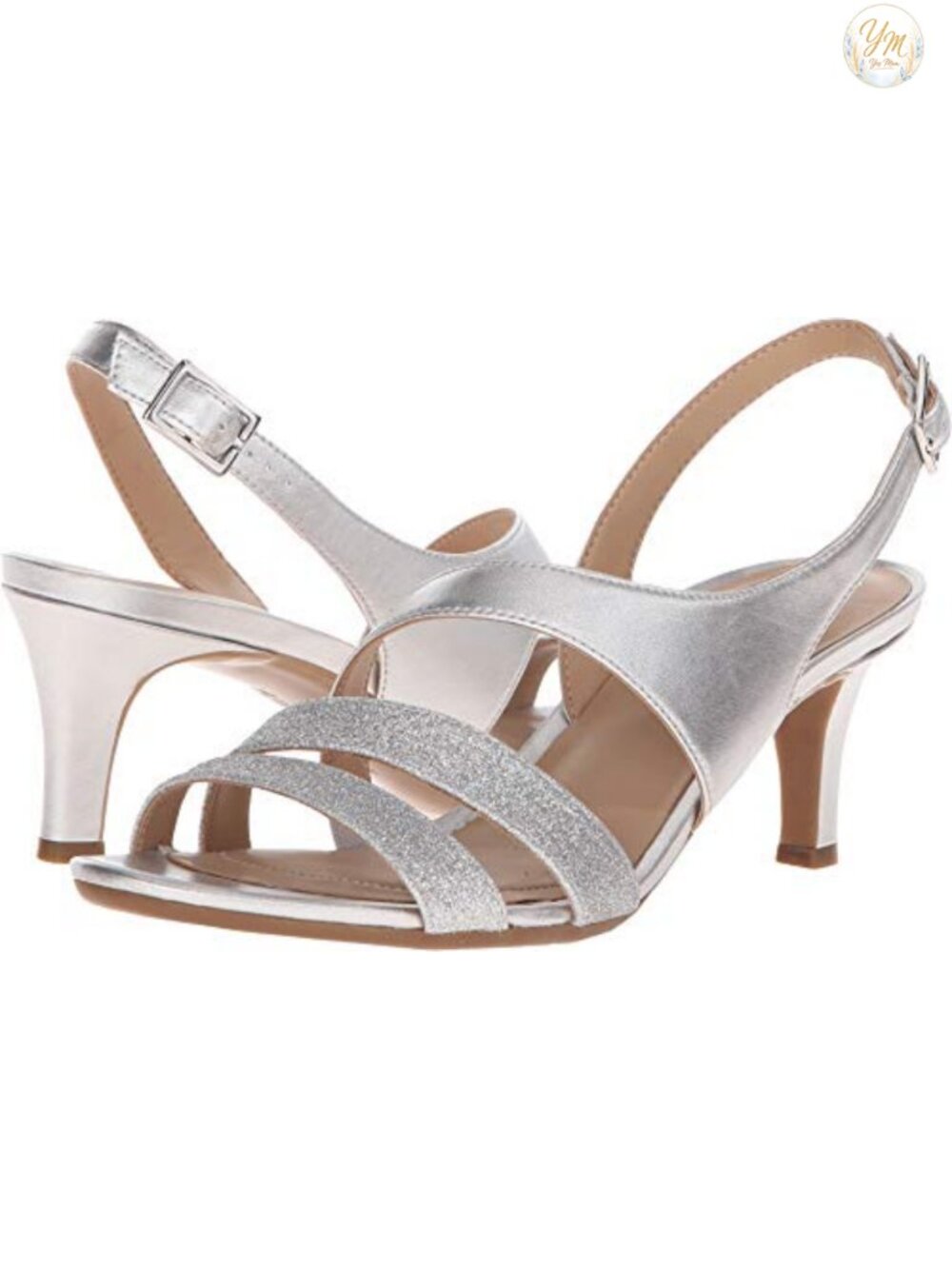 Naturalizer Taimi Slingback Dress Sandal Women's Leather Almond Toe Buckle